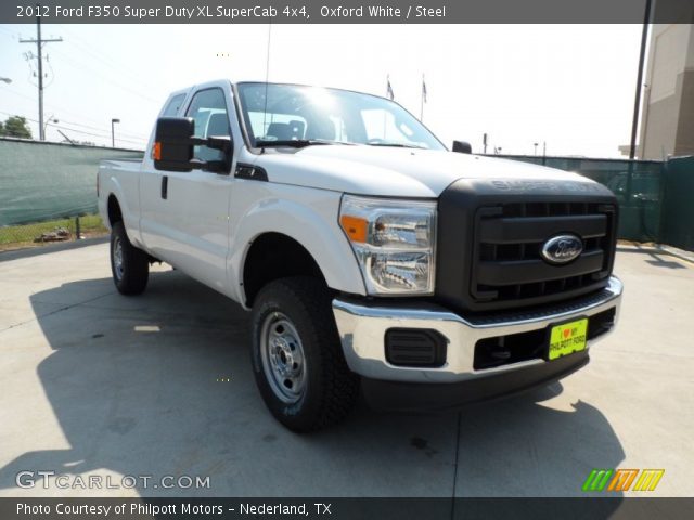 2012 Ford F350 Super Duty XL SuperCab 4x4 in Oxford White