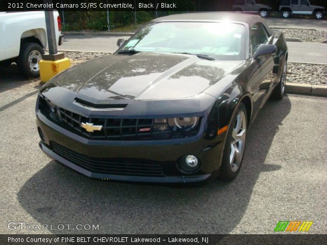 2012 Chevrolet Camaro SS/RS Convertible in Black