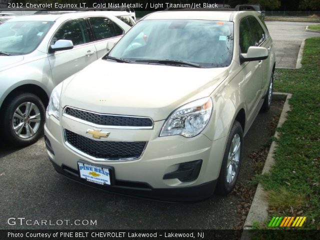 2012 Chevrolet Equinox LT in Gold Mist Metallic