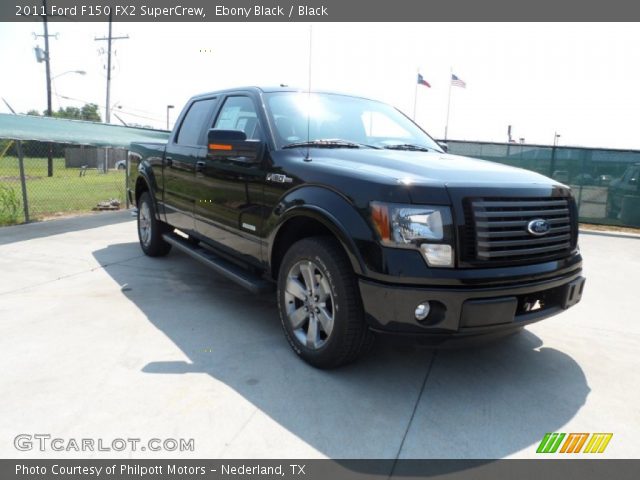 2011 Ford F150 FX2 SuperCrew in Ebony Black