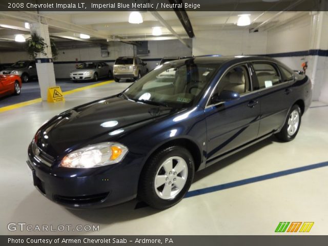 2008 Chevrolet Impala LT in Imperial Blue Metallic