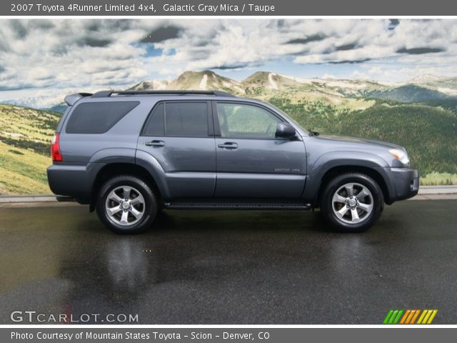 2007 Toyota 4Runner Limited 4x4 in Galactic Gray Mica