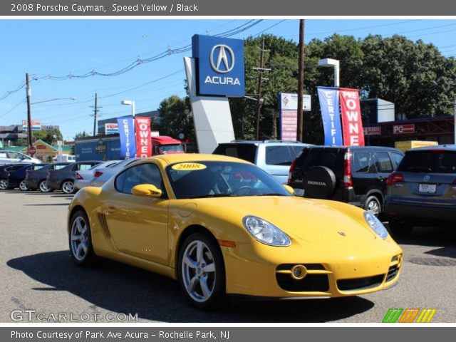 2008 Porsche Cayman  in Speed Yellow