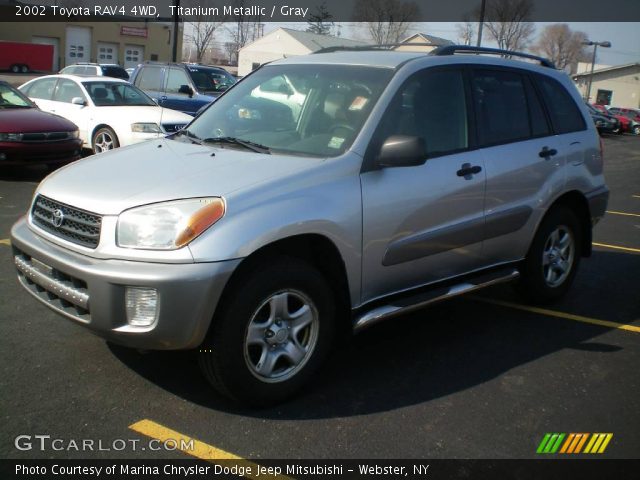 2002 Toyota RAV4 4WD in Titanium Metallic