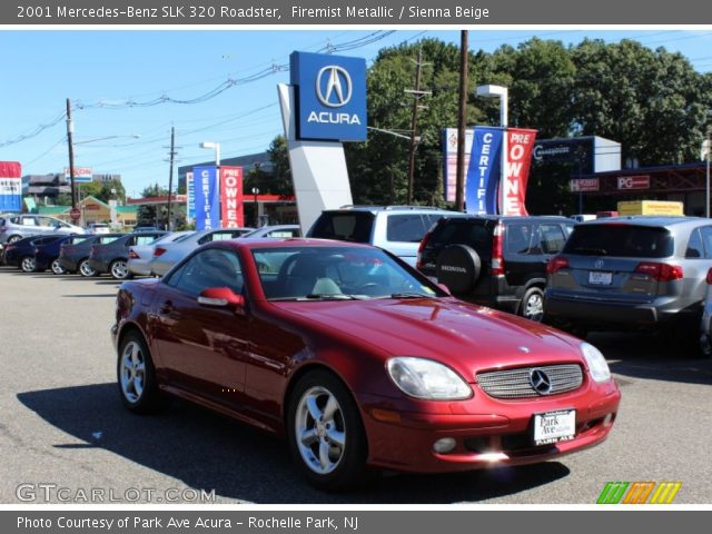 2001 Mercedes-Benz SLK 320 Roadster in Firemist Metallic