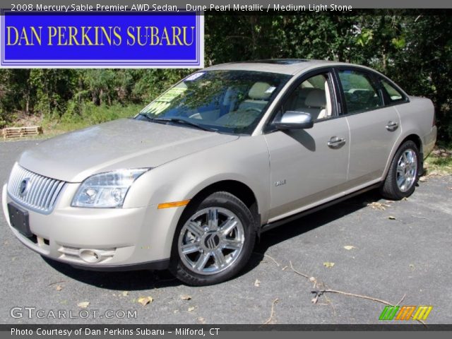 2008 Mercury Sable Premier AWD Sedan in Dune Pearl Metallic