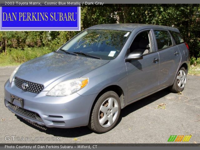 2003 Toyota Matrix  in Cosmic Blue Metallic
