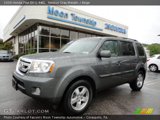 2009 Honda Pilot EX-L 4WD in Nimbus Gray Metallic