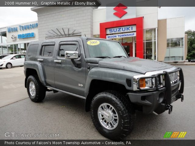 2008 Hummer H3  in Graphite Metallic