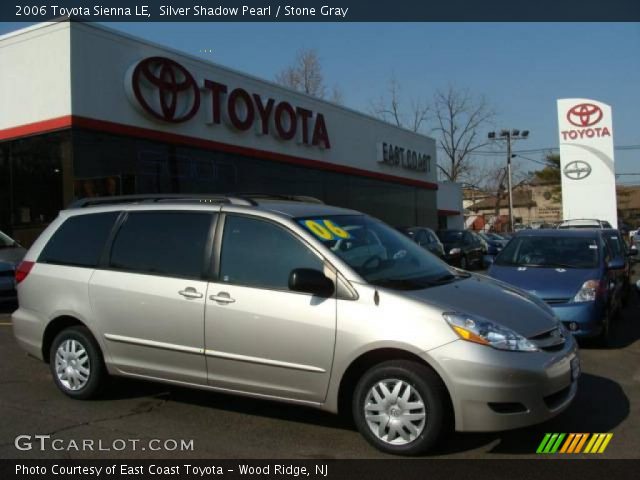 2006 Toyota Sienna LE in Silver Shadow Pearl