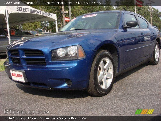2009 Dodge Charger SE in Deep Water Blue Pearl