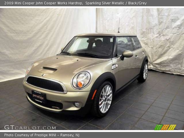 2009 Mini Cooper John Cooper Works Hardtop in Sparkling Silver Metallic