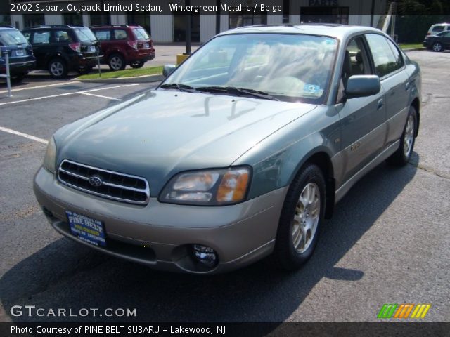 2002 Subaru Outback Limited Sedan in Wintergreen Metallic
