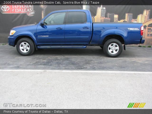 2006 Toyota Tundra Limited Double Cab in Spectra Blue Mica