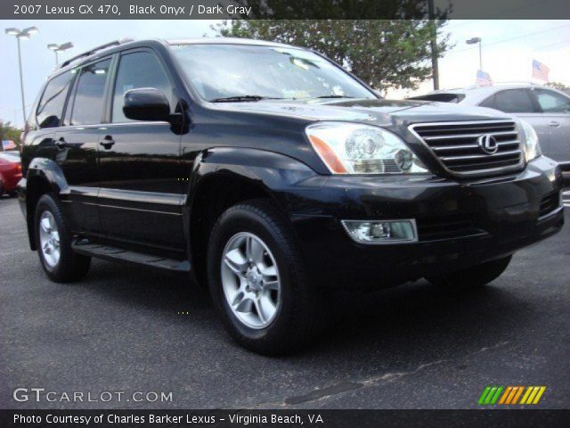 2007 Lexus GX 470 in Black Onyx