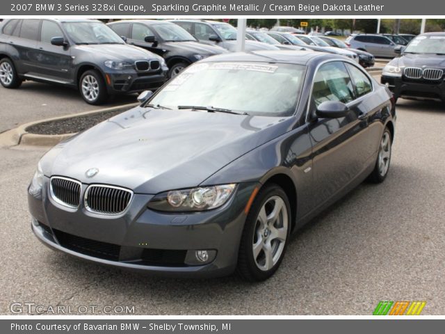 2007 BMW 3 Series 328xi Coupe in Sparkling Graphite Metallic