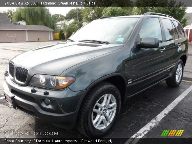 2004 BMW X5 3.0i in Highland Green Metallic