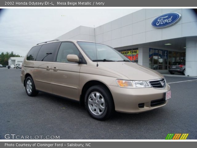 2002 Honda Odyssey EX-L in Mesa Beige Metallic