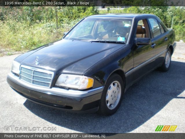 1996 Mercedes-Benz C 280 Sedan in Black