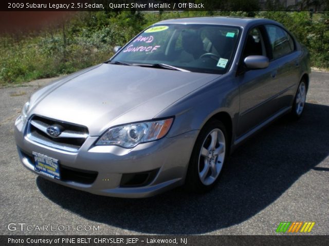 2009 Subaru Legacy 2.5i Sedan in Quartz Silver Metallic