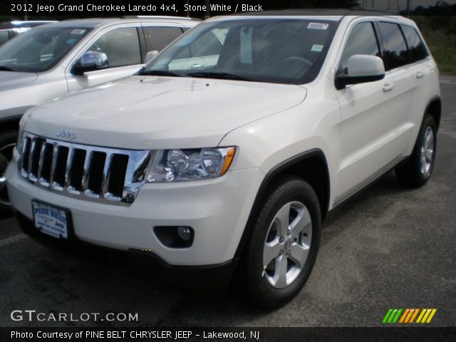 2012 Jeep Grand Cherokee Laredo 4x4 in Stone White