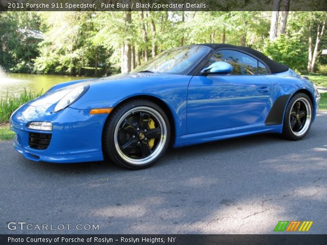 2011 Porsche 911 Speedster in Pure Blue