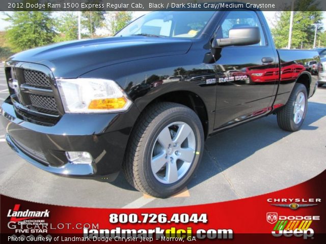 2012 Dodge Ram 1500 Express Regular Cab in Black