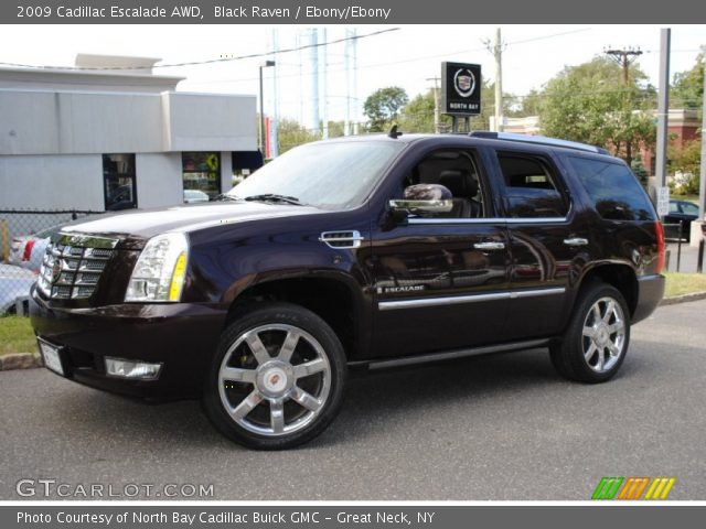 2009 Cadillac Escalade AWD in Black Raven