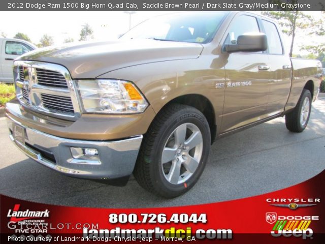 2012 Dodge Ram 1500 Big Horn Quad Cab in Saddle Brown Pearl