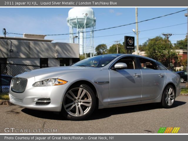 2011 Jaguar XJ XJL in Liquid Silver Metallic
