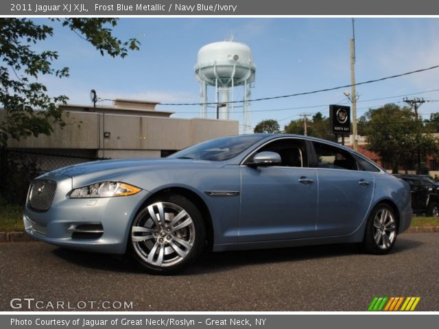 2011 Jaguar XJ XJL in Frost Blue Metallic