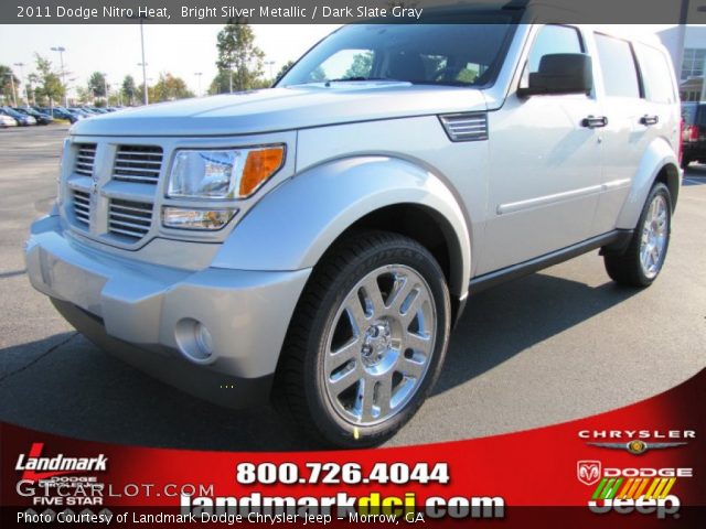 2011 Dodge Nitro Heat in Bright Silver Metallic