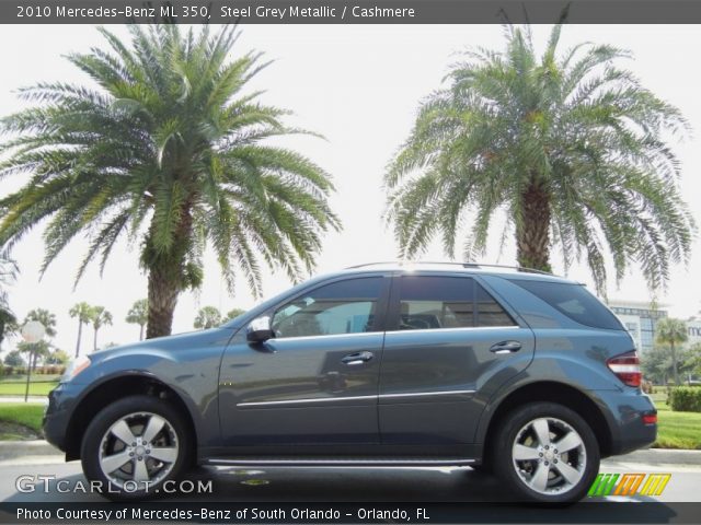 2010 Mercedes-Benz ML 350 in Steel Grey Metallic