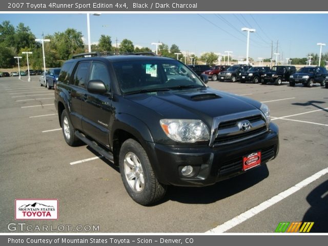 2007 Toyota 4Runner Sport Edition 4x4 in Black