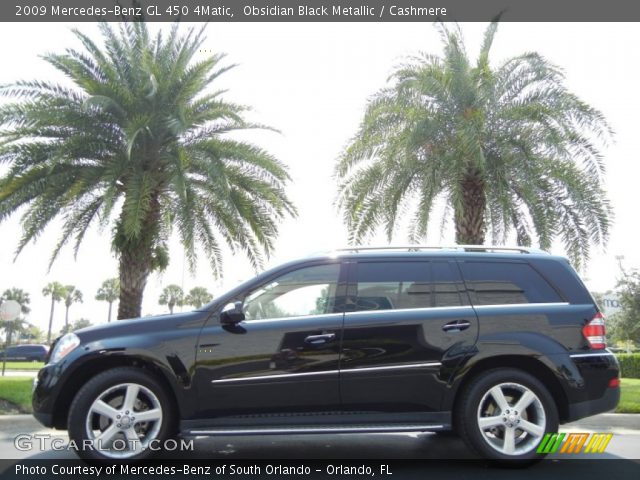 2009 Mercedes-Benz GL 450 4Matic in Obsidian Black Metallic