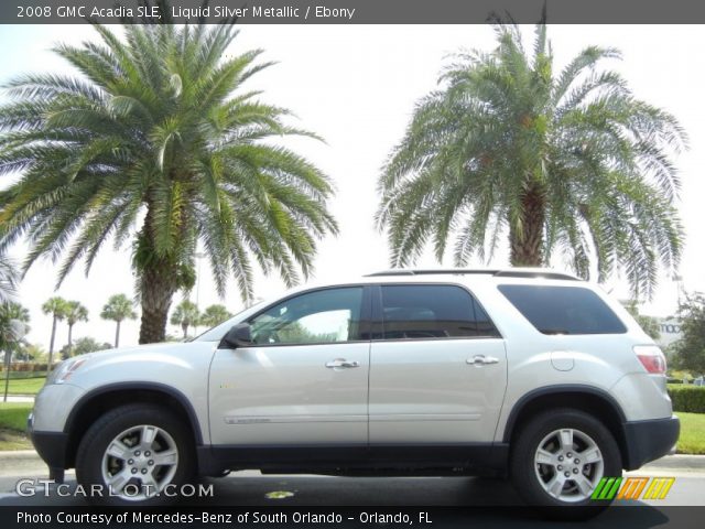 2008 GMC Acadia SLE in Liquid Silver Metallic