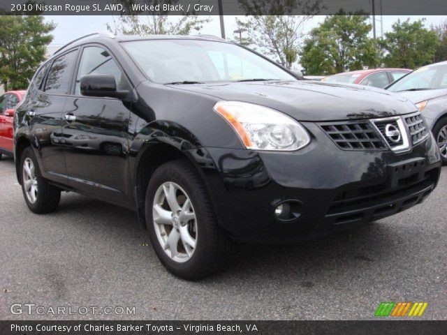 2010 Nissan Rogue SL AWD in Wicked Black