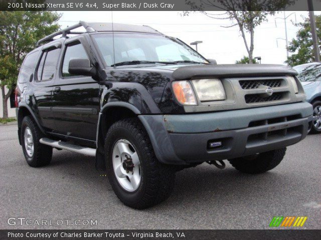 2001 Nissan Xterra SE V6 4x4 in Super Black