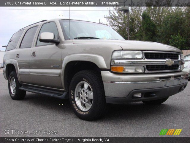 2003 Chevrolet Tahoe LT 4x4 in Light Pewter Metallic