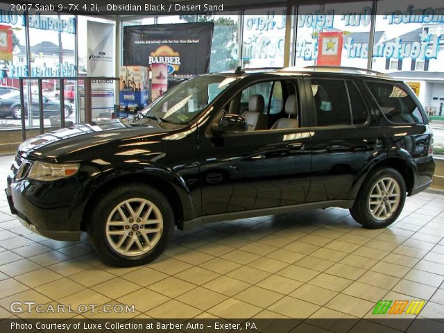 2007 Saab 9-7X 4.2i in Obsidian Black
