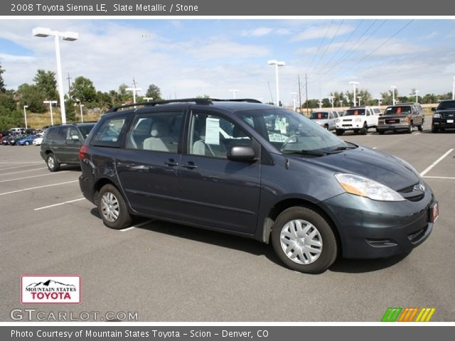 2008 Toyota Sienna LE in Slate Metallic