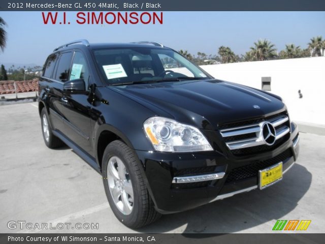 2012 Mercedes-Benz GL 450 4Matic in Black