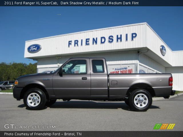 2011 Ford Ranger XL SuperCab in Dark Shadow Grey Metallic