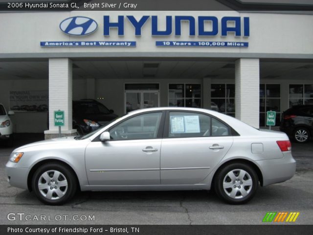2006 Hyundai Sonata GL in Bright Silver