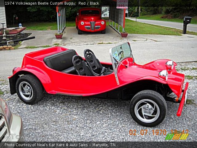 1974 Volkswagen Beetle Custom Buggy in Red