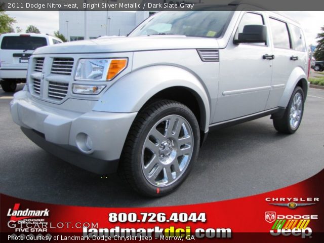 2011 Dodge Nitro Heat in Bright Silver Metallic