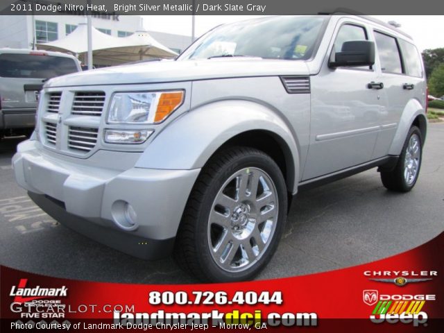 2011 Dodge Nitro Heat in Bright Silver Metallic