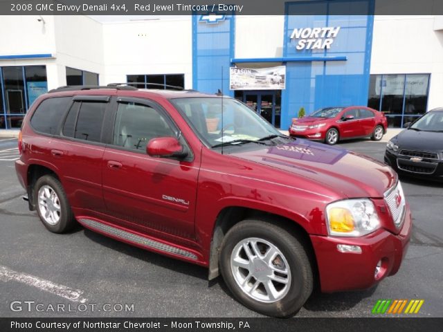 2008 GMC Envoy Denali 4x4 in Red Jewel Tintcoat