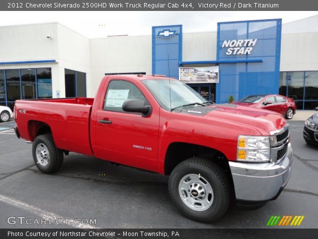 2012 Chevrolet Silverado 2500HD Work Truck Regular Cab 4x4 in Victory Red