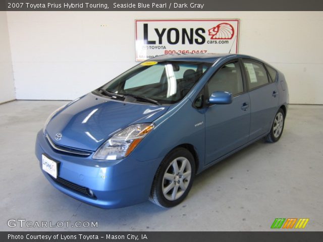 2007 Toyota Prius Hybrid Touring in Seaside Blue Pearl